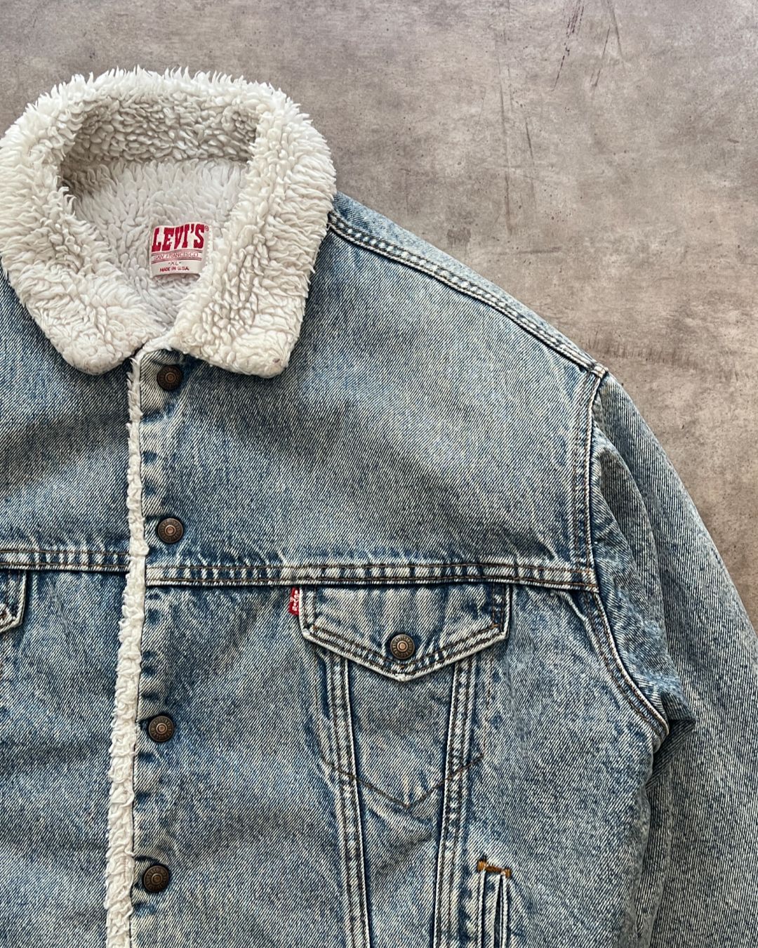 VINTAGE TRUCKER JACKET LEVI'S (XL)