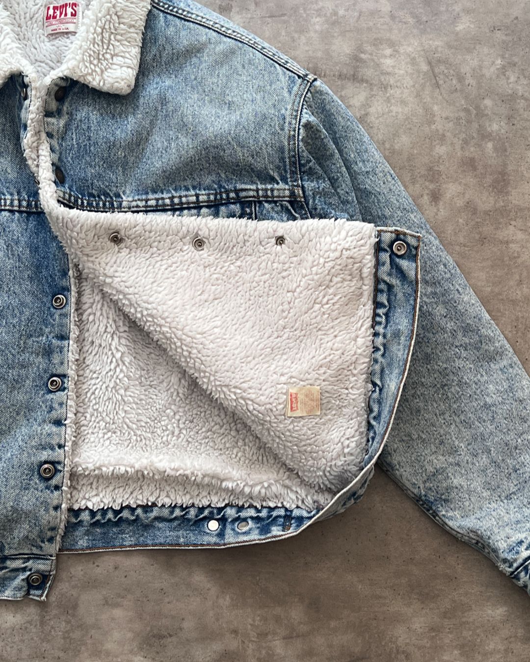 VINTAGE TRUCKER JACKET LEVI'S (XL)