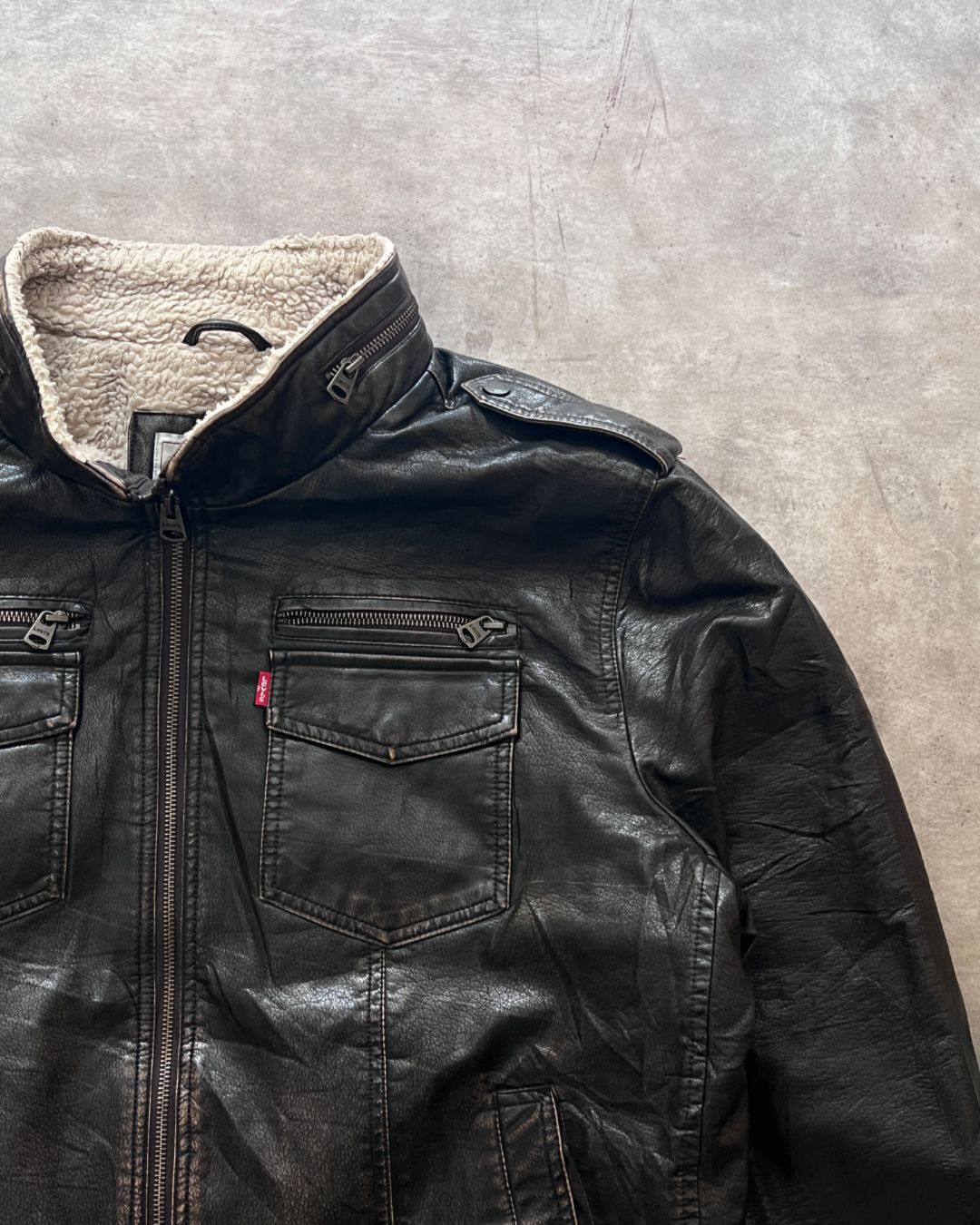 LEATHER JACKET LEVI'S (2XL)