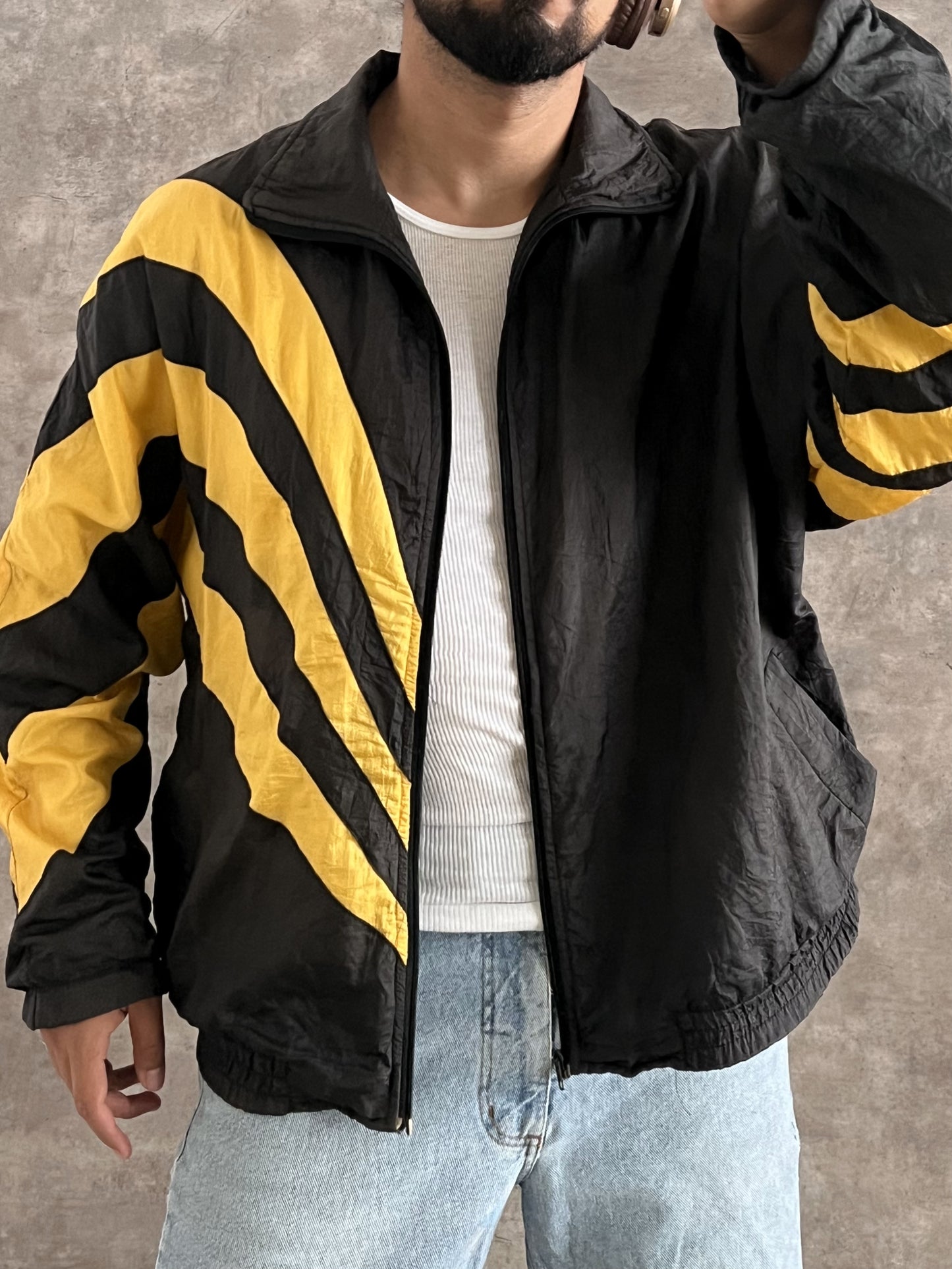 Vintage Winbreaker Yellow (XL)