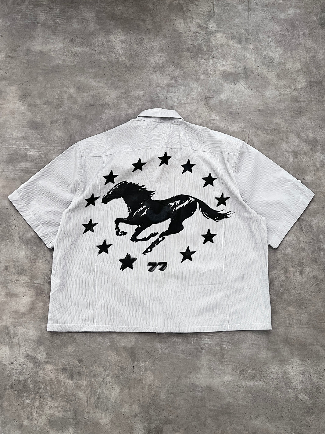 ASTRAL HORSE CROPPED SHIRT #05 - 77 ORIGINALS (L)