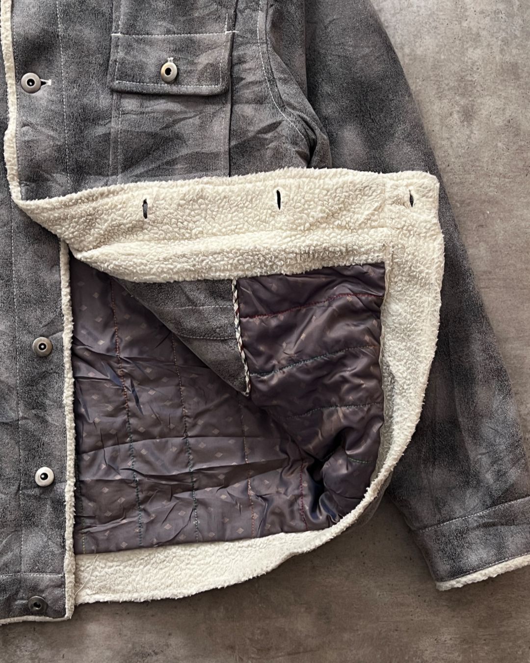 SHERPA GREY JACKET (M)