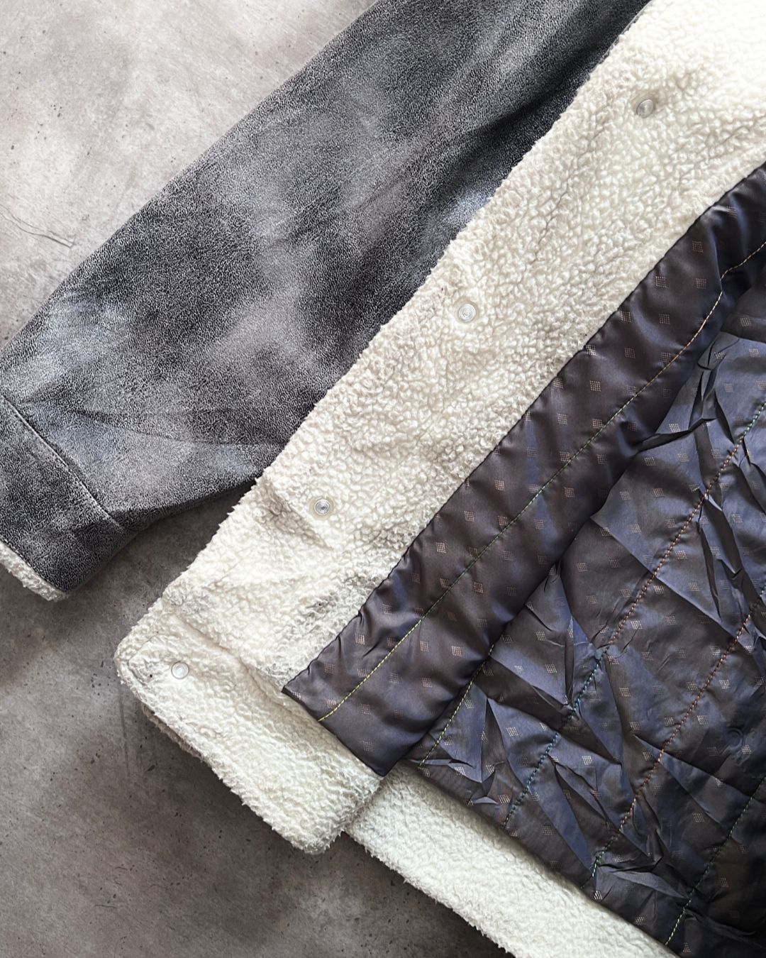 SHERPA GREY JACKET (M)