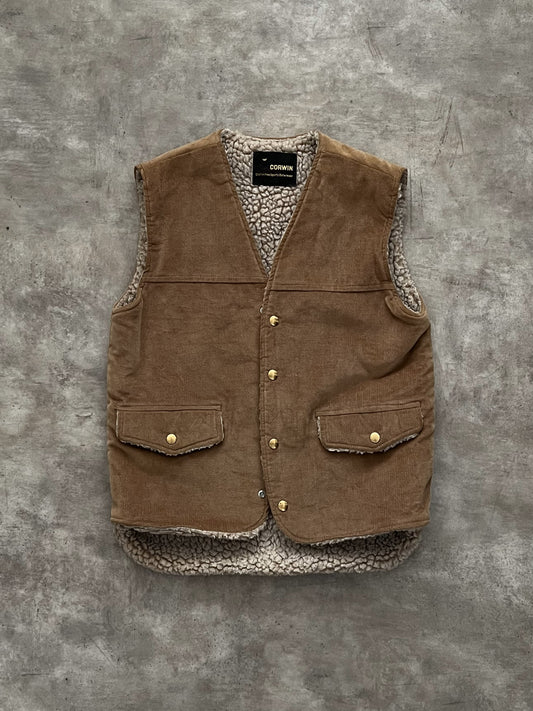 Vintage Brown Vest (S)