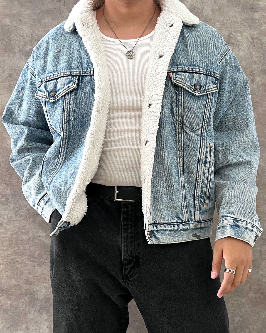 VINTAGE TRUCKER JACKET LEVI'S (XL)