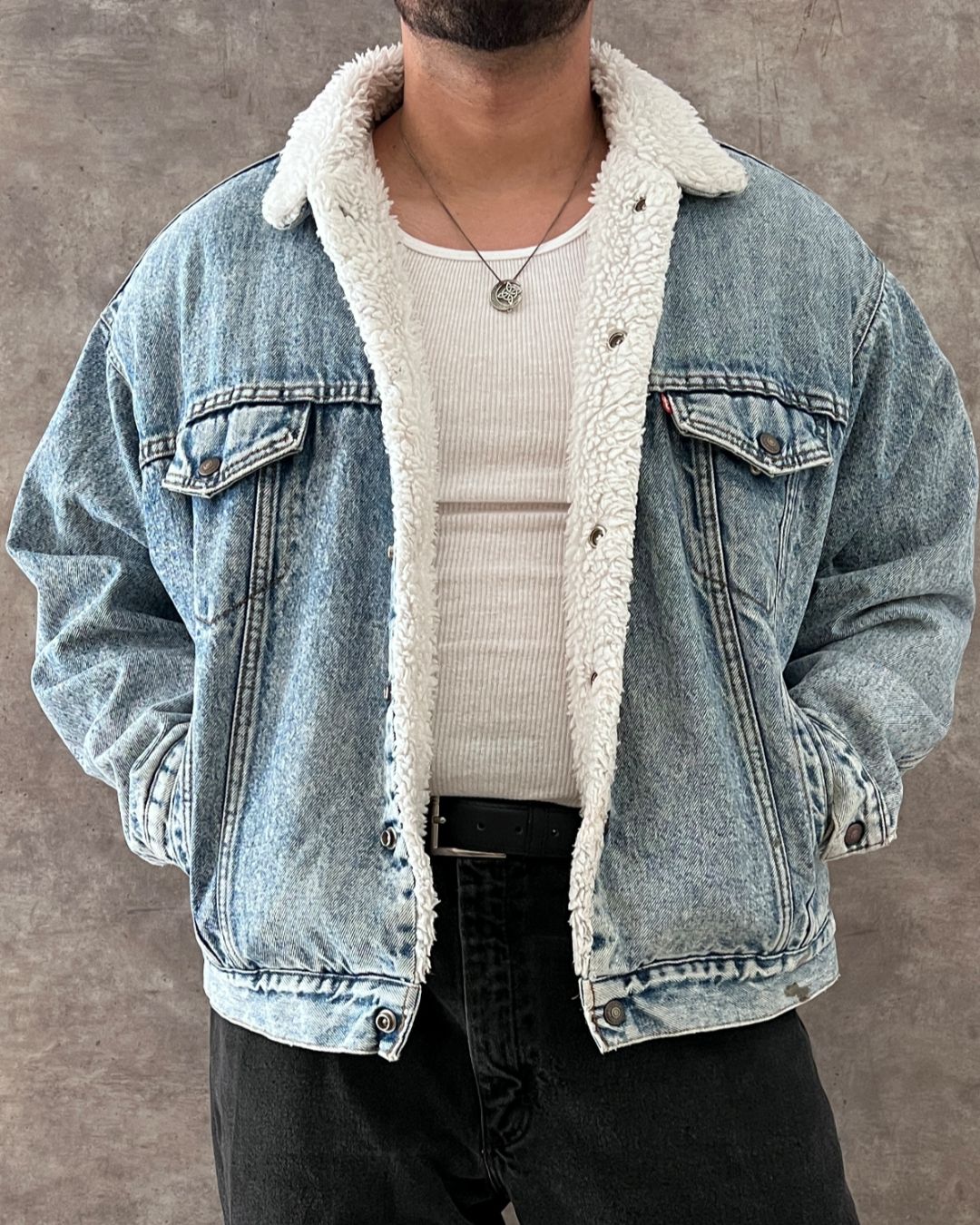 VINTAGE TRUCKER JACKET LEVI'S (XL)