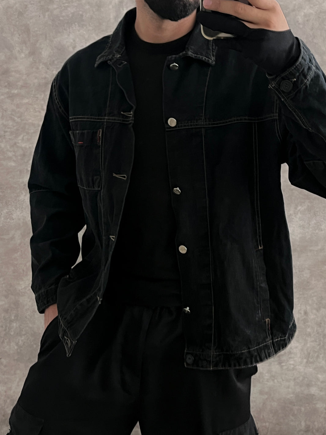 Denim jacket Fosforo (L)