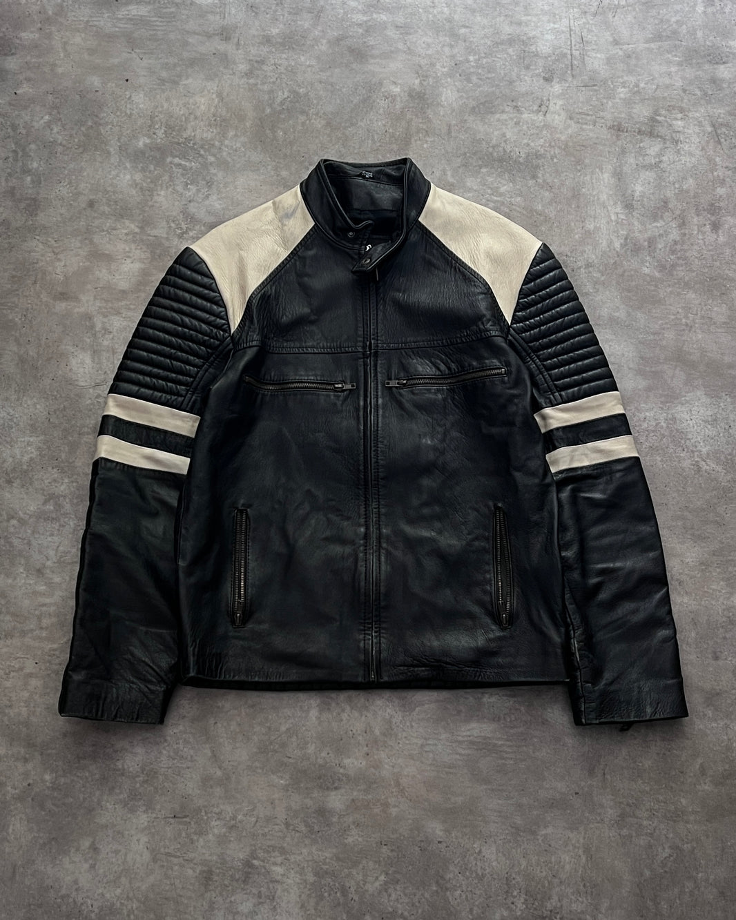 Vintage Leather Jacket (S/M)