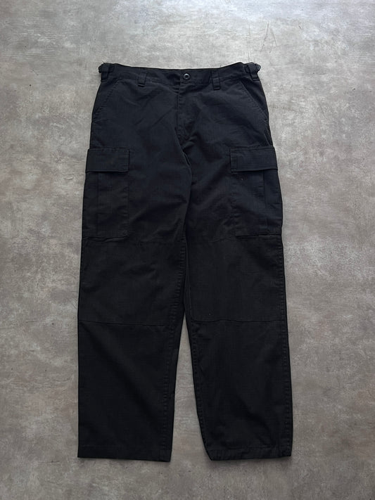 Black Cargo Pants (M)