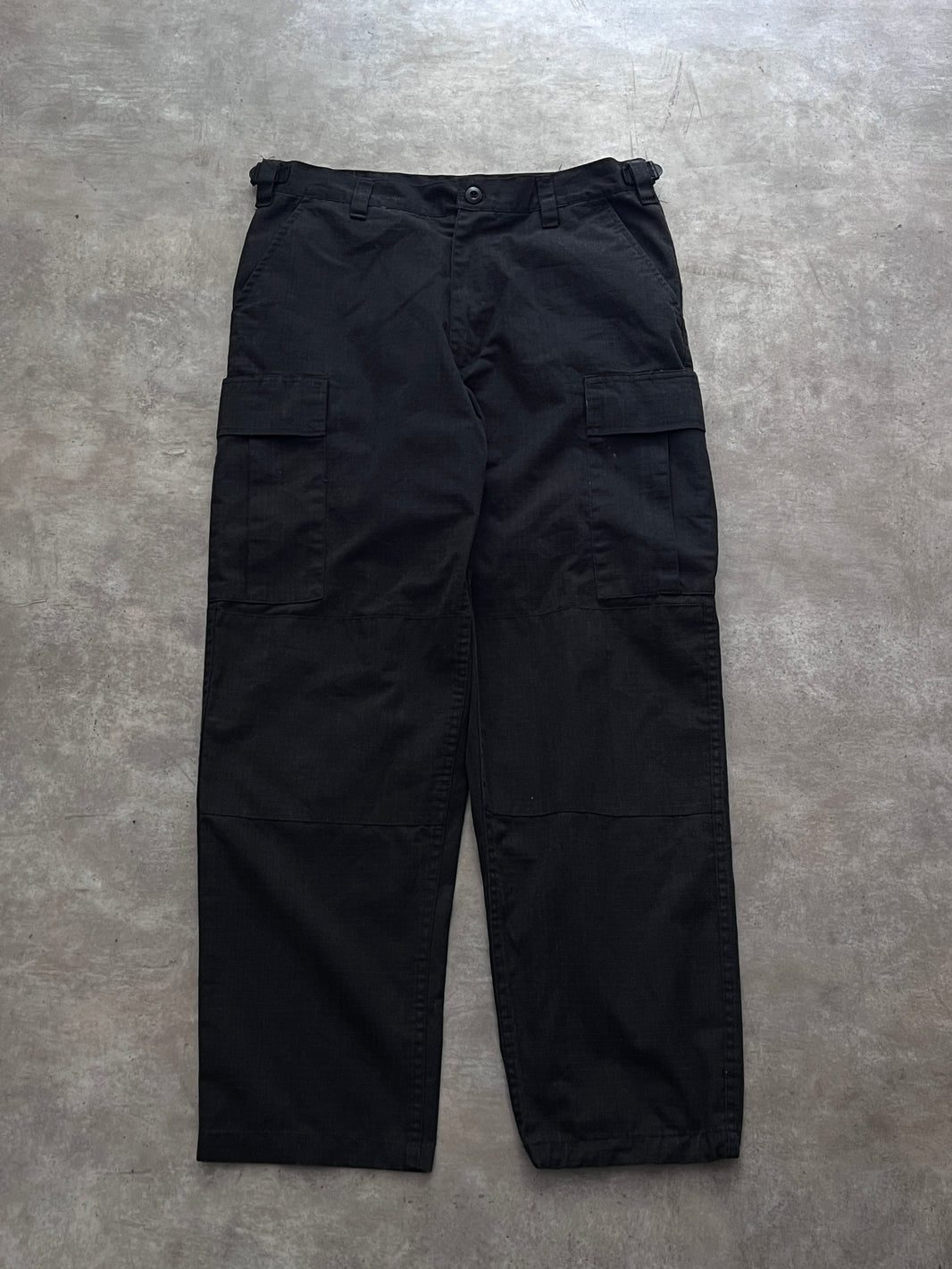 Black Cargo Pants (M)