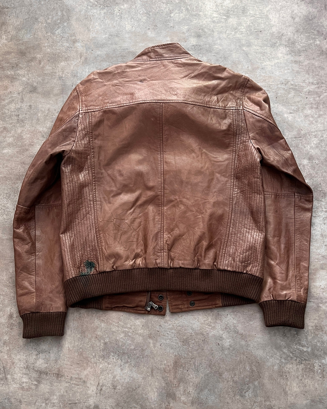 Leather Zara jacket (M)