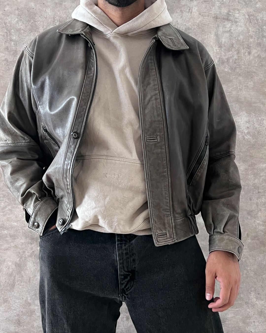 ULTRA LEATHER JACKET (M)