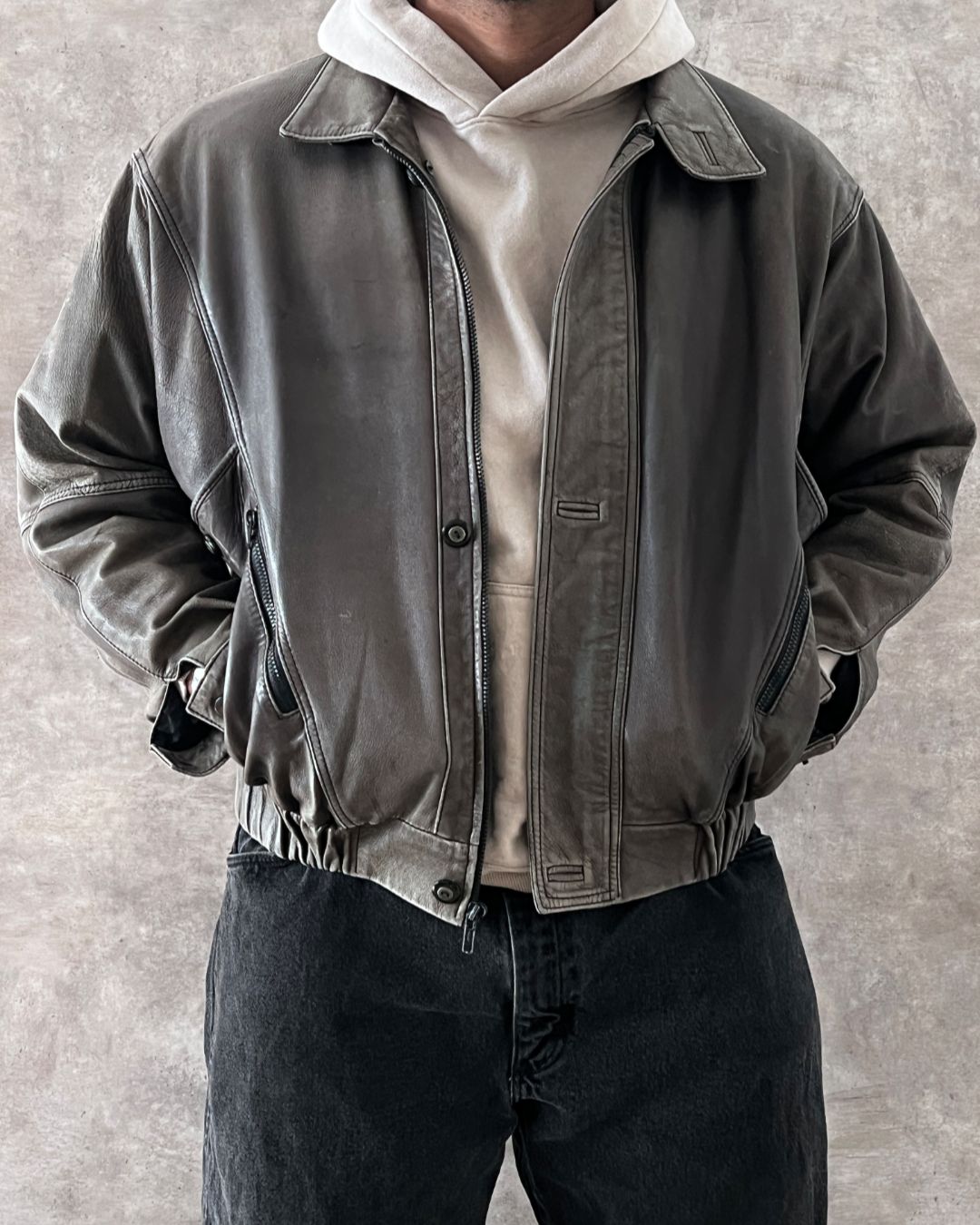 ULTRA LEATHER JACKET (M)