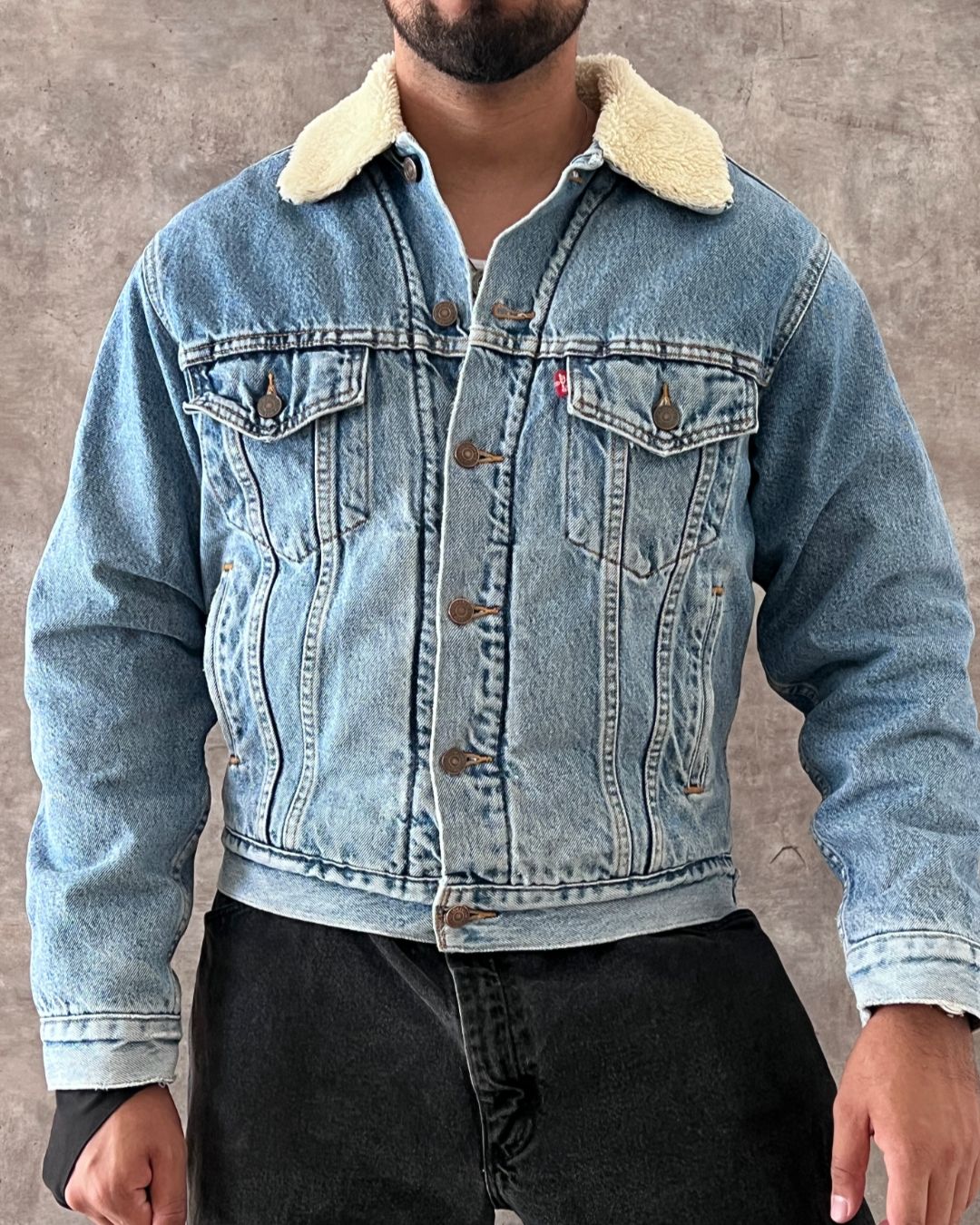 SHERPA DENIM JACKET LEVI'S (S)