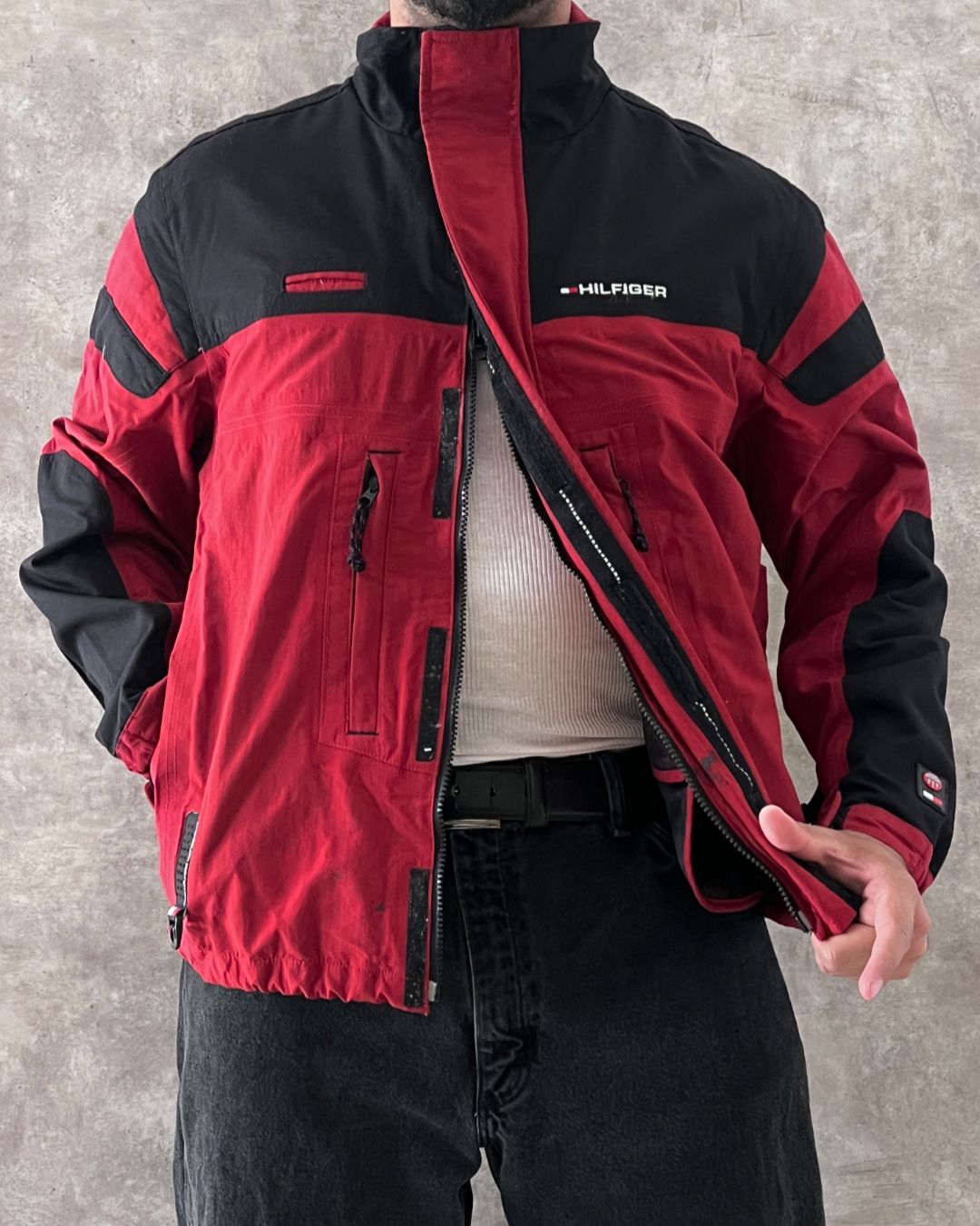 BIKER JACKET TOMMY HILFGR (M)