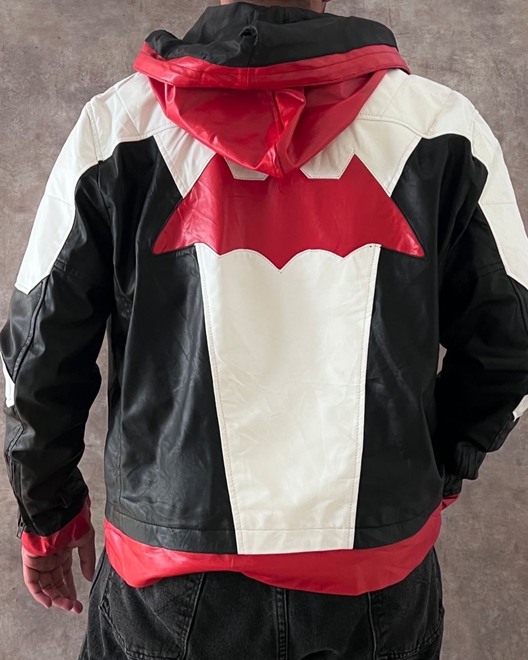 BATMAN ARKHAM LEATHER JACKT (L)