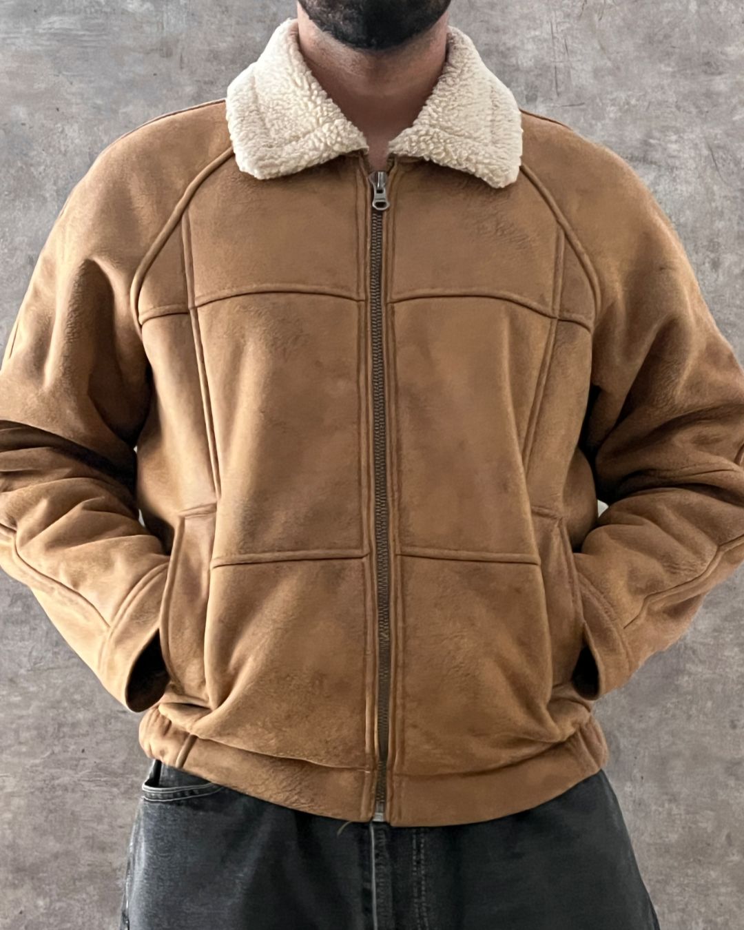 SHERPA JACKET PULL&BEAR (S)