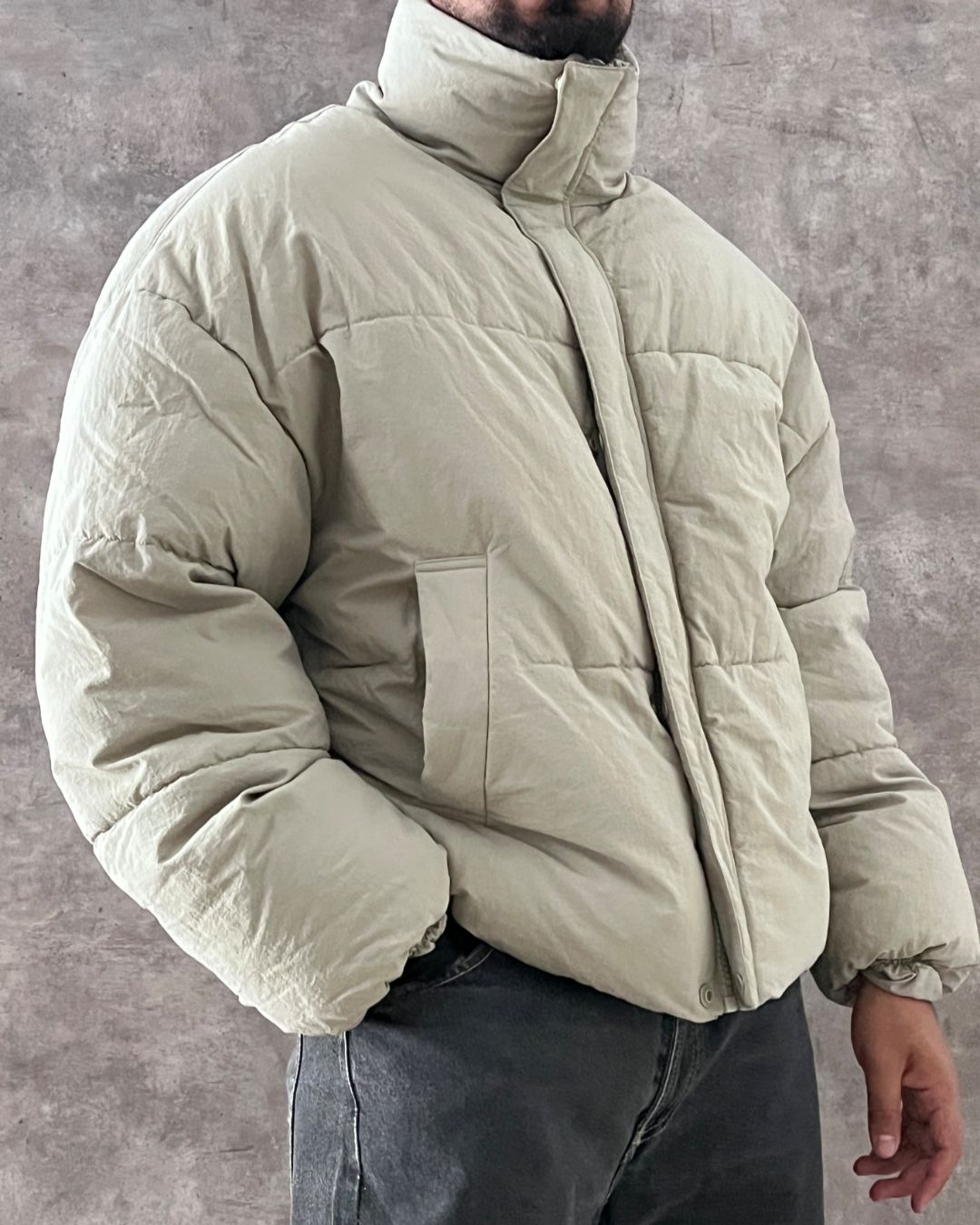 PUFFER JACKET PULL&BEAR (M)