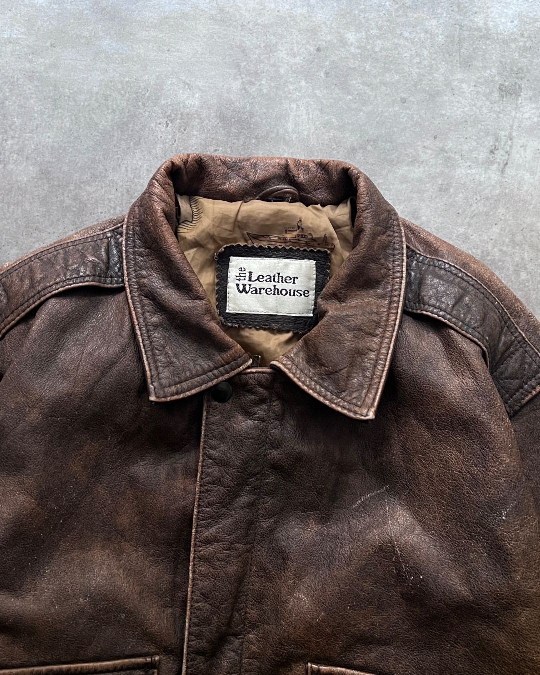 KID COWBOY LEATHER JACKT (L)