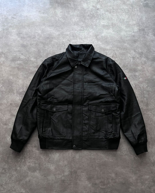 ITALIAN LEATHER JACKT (M)