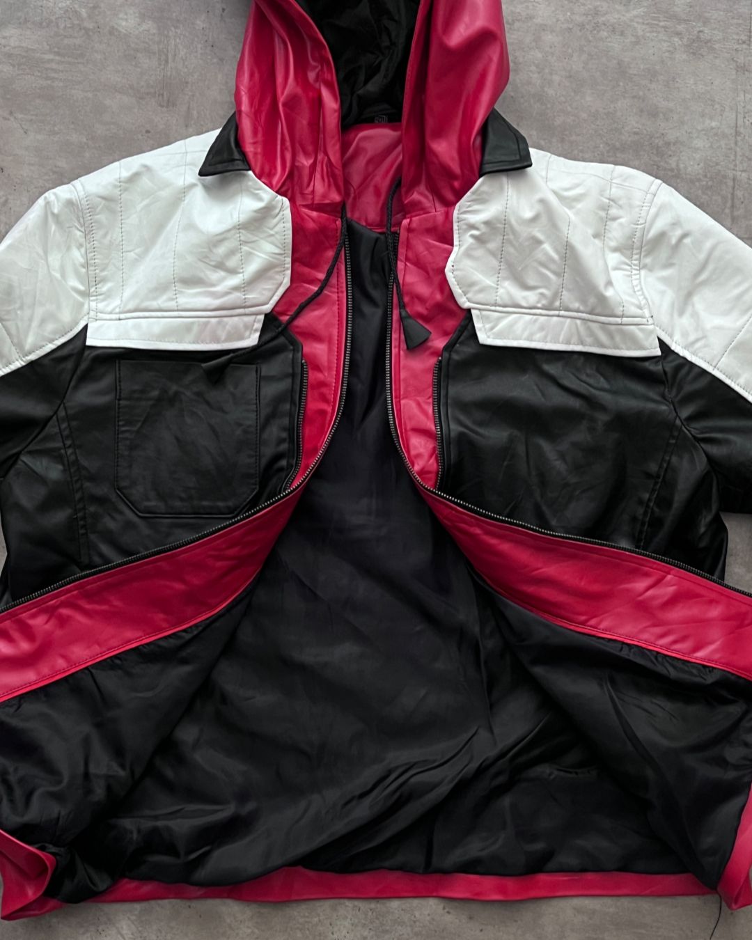 BATMAN ARKHAM LEATHER JACKT (L)