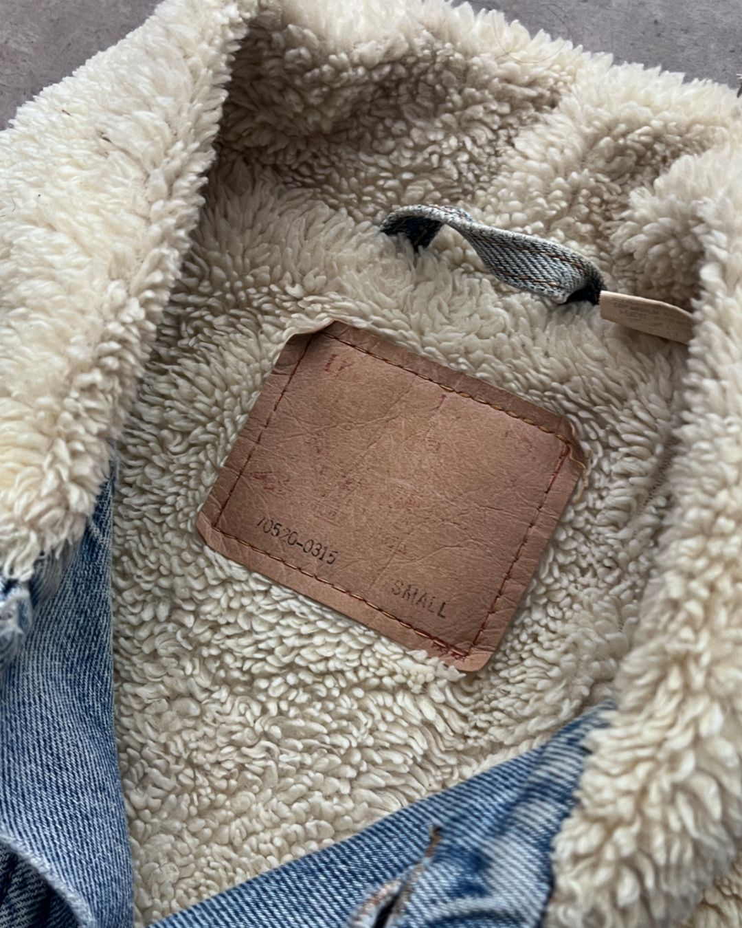 SHERPA DENIM JACKET LEVI'S (S)