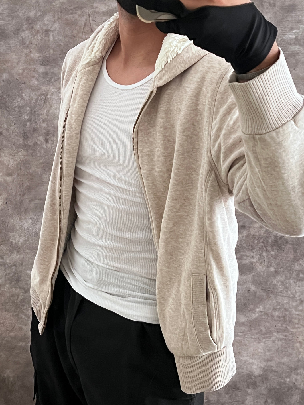 Sudadera aborregada (S)