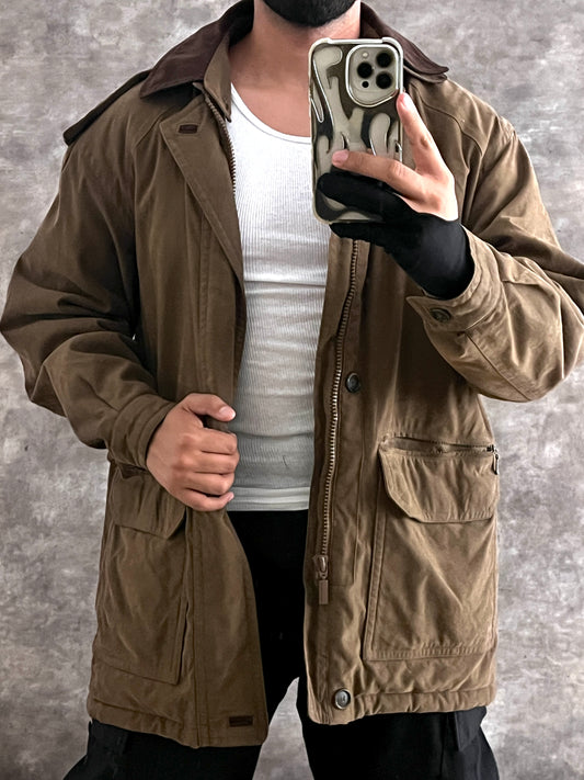 Chamarra tipo gabardina (M)