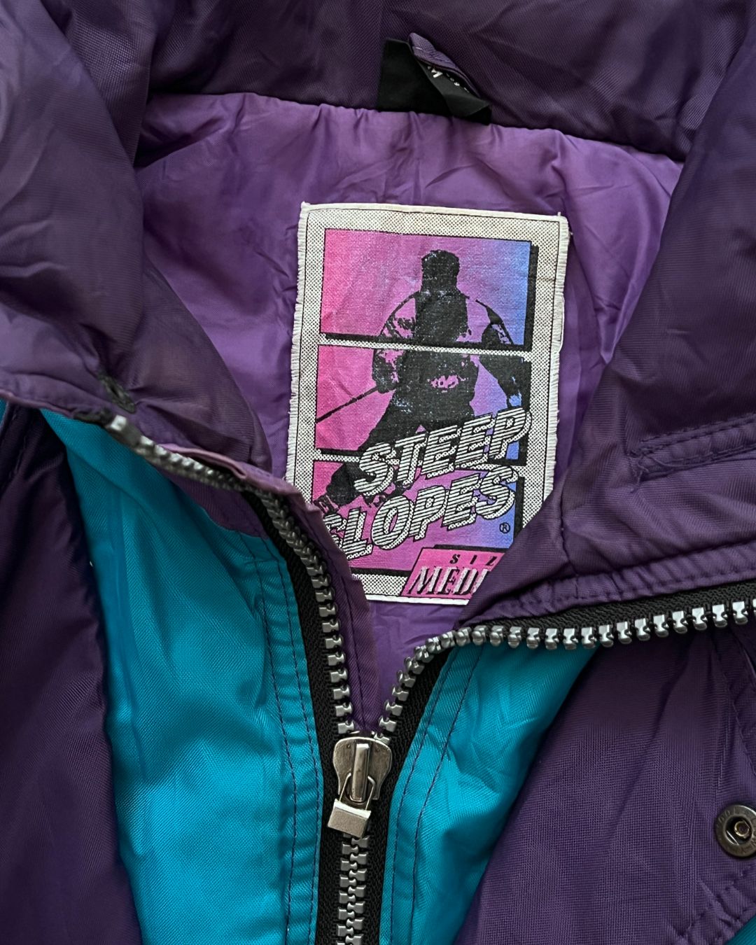 RETRO BOMBER JACKT (M)