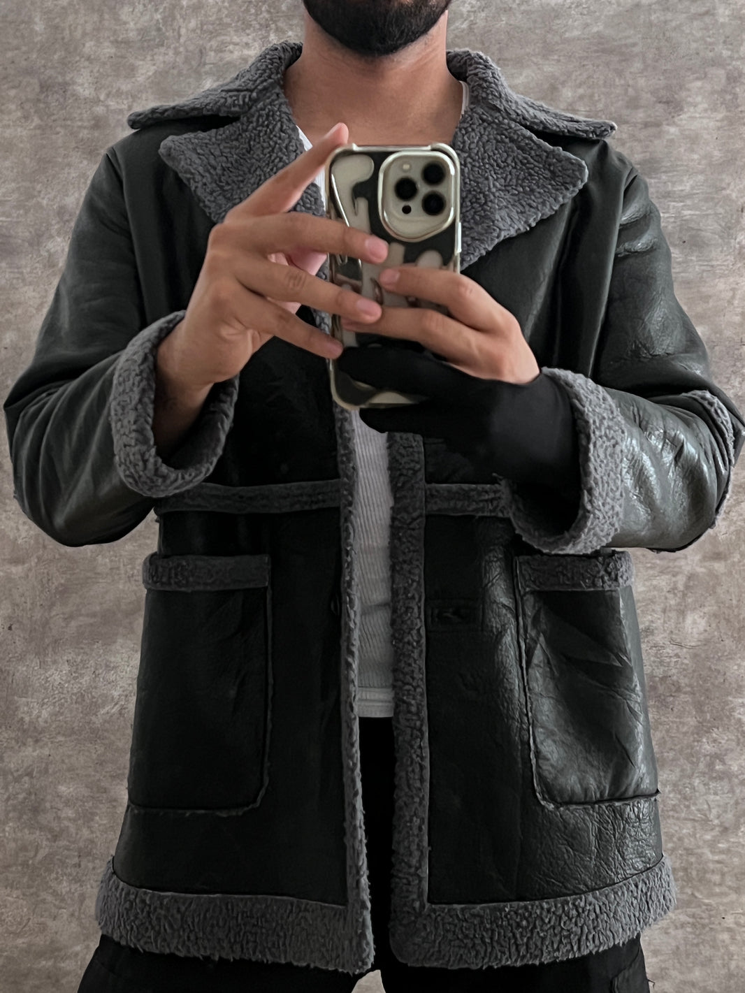 Abrigo aborregado (S)