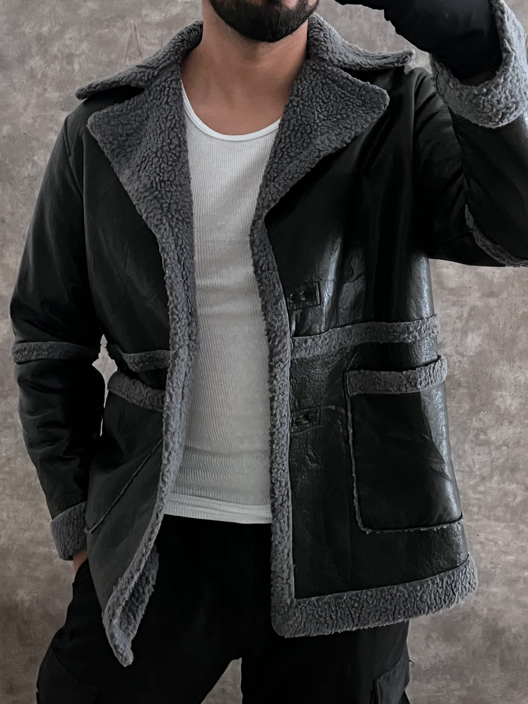 Abrigo aborregado (S)