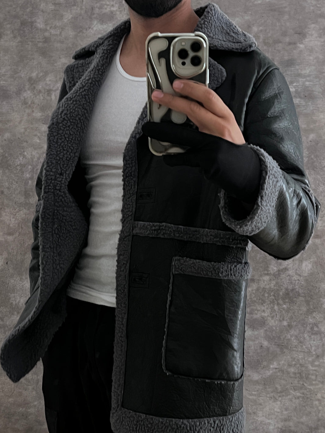 Abrigo aborregado (S)