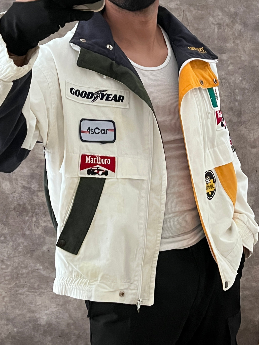 Vintage Racer Jacket (L)