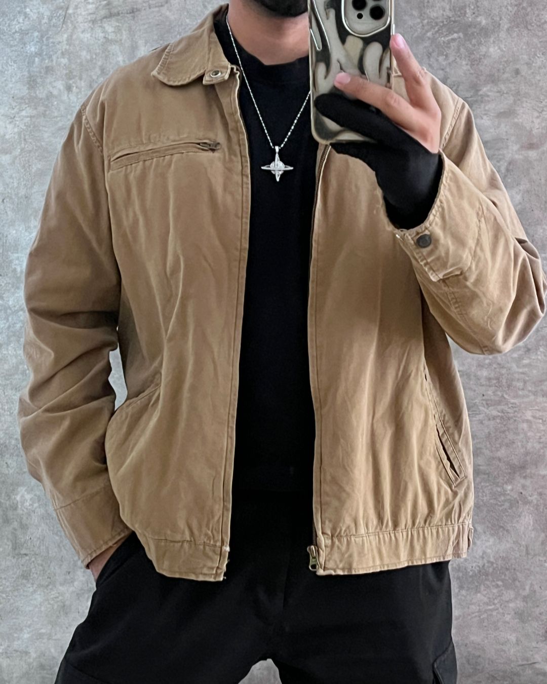 WORK JACKET OLD NAVY (L)