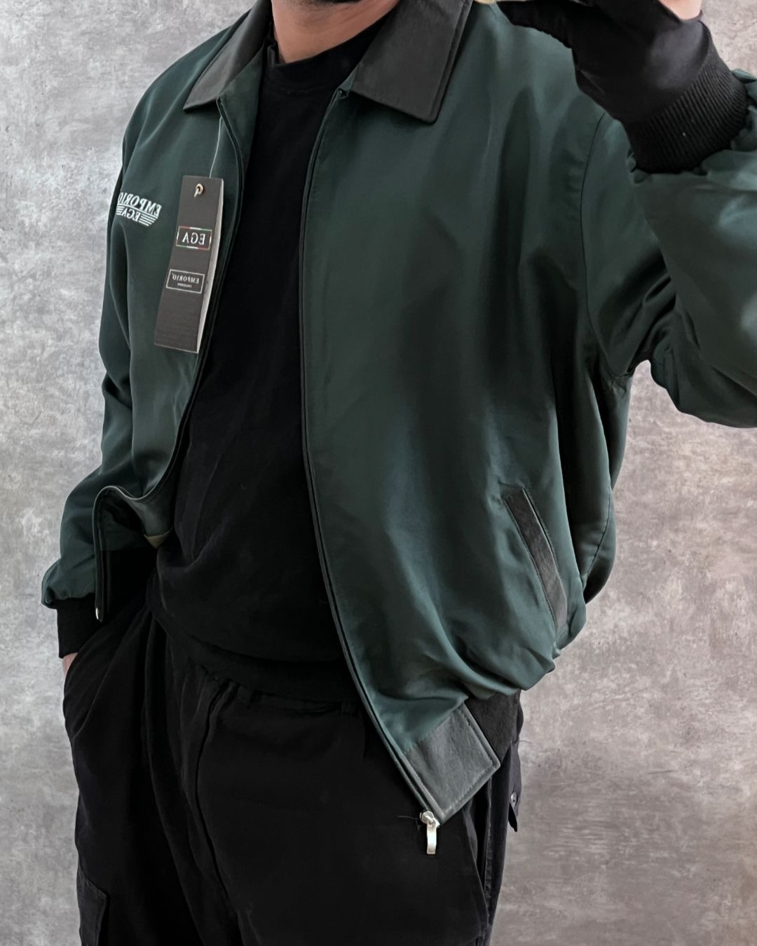 EMPORIO GREEN JACKT (M)