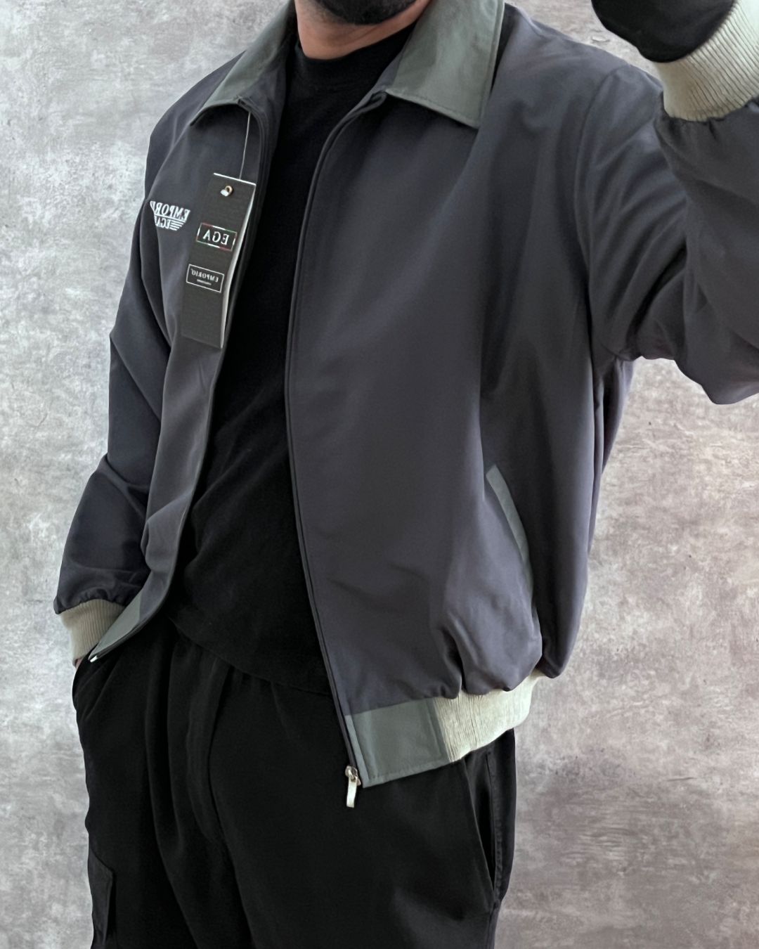 EMPORIO PURPLE JACKT (M)