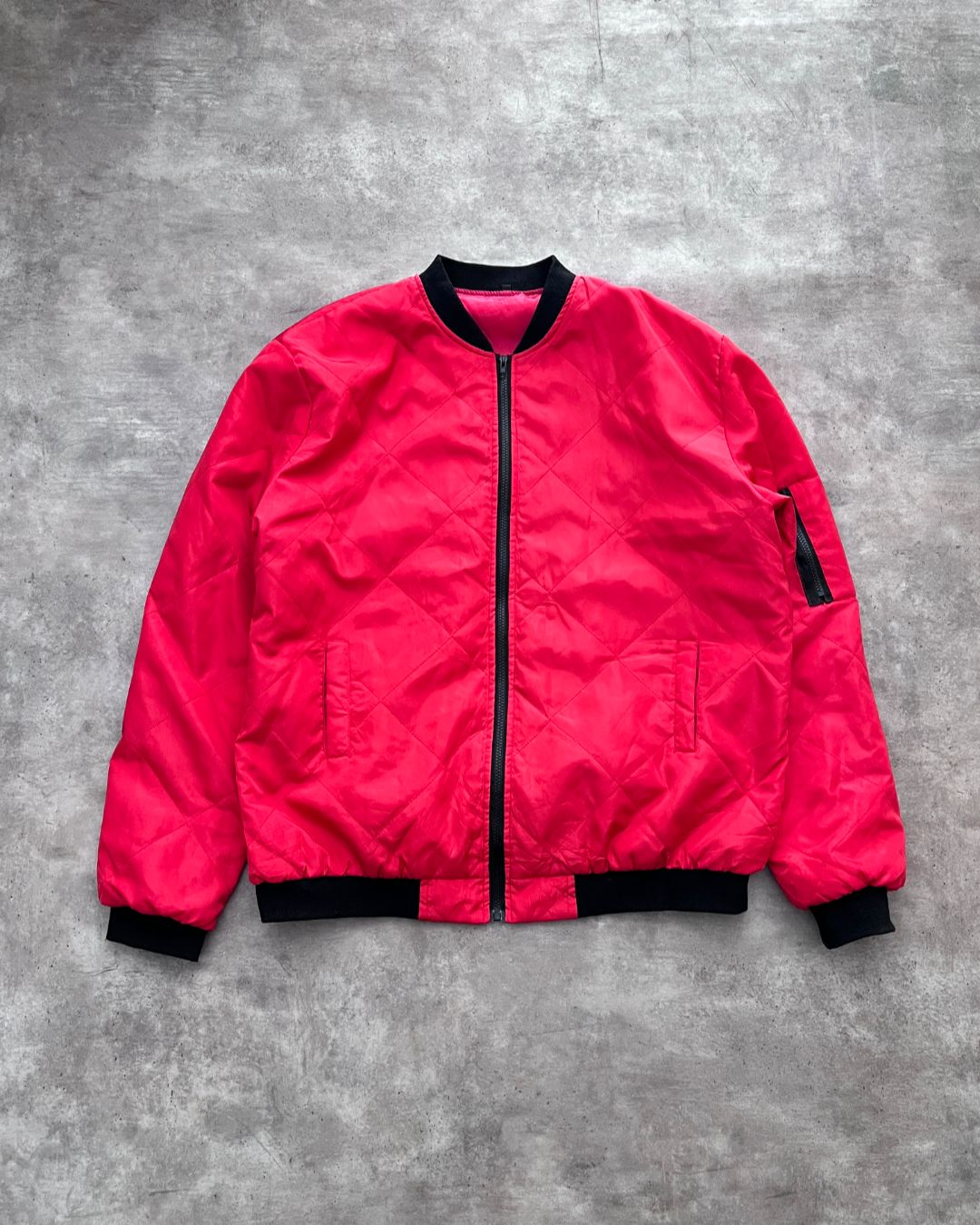 RED BOMBER JACKT (XL)