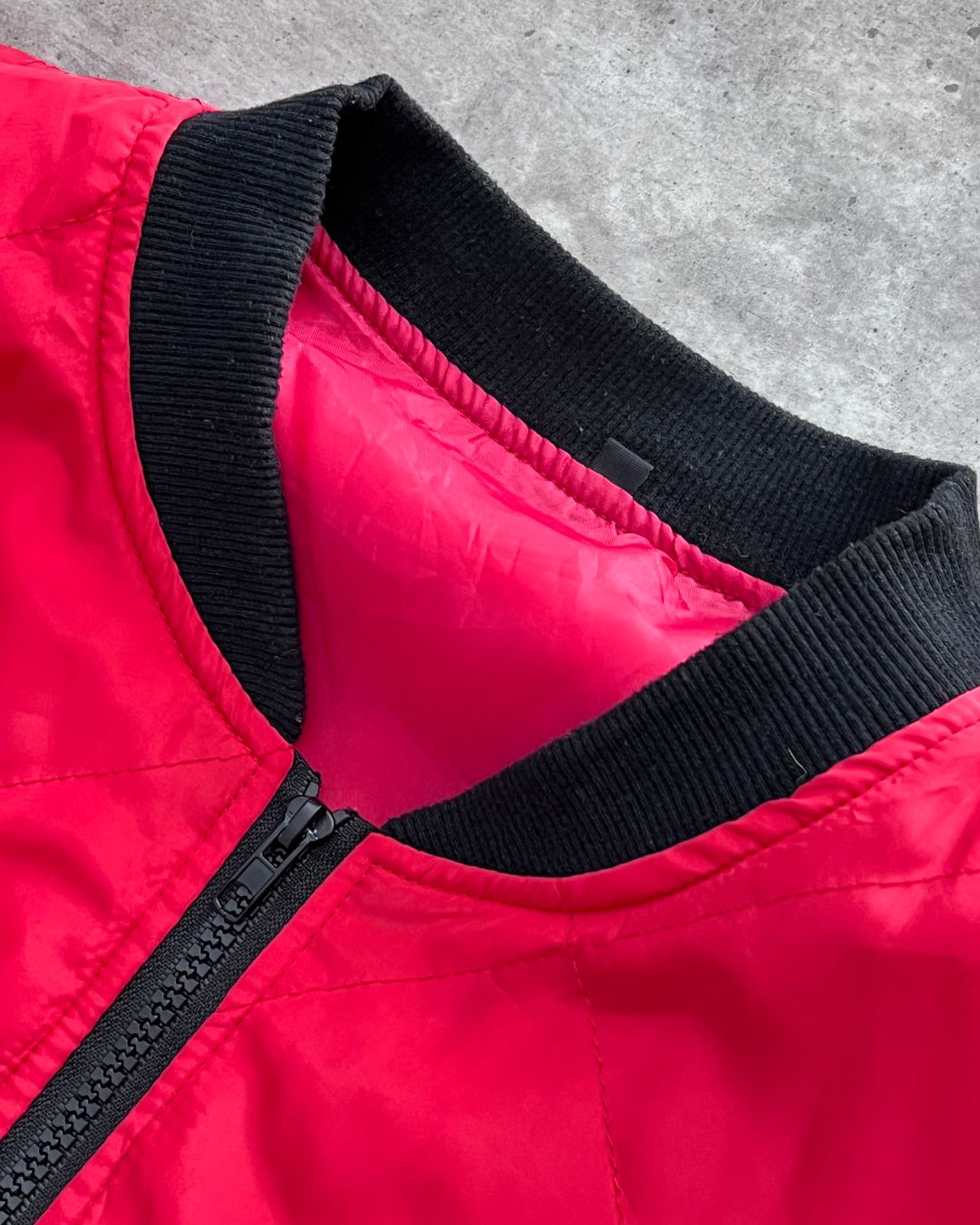 RED BOMBER JACKT (XL)