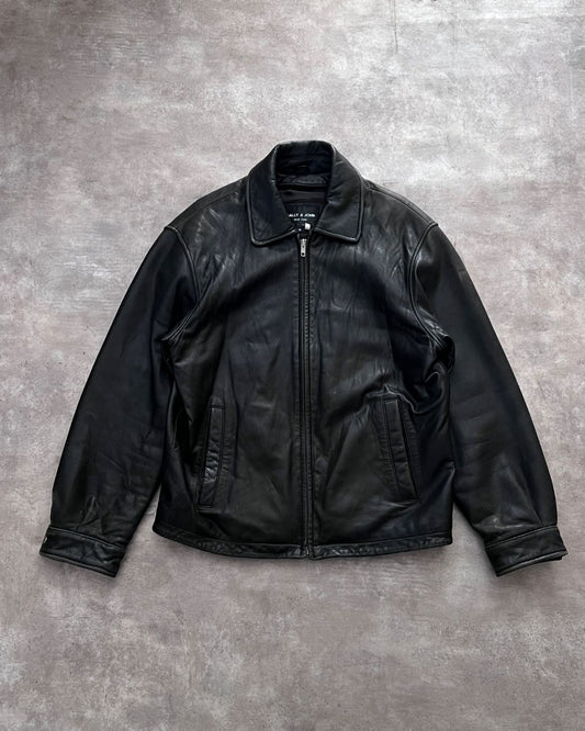 VINTAGE LAMBSKIN LEATHER JACKT (S)