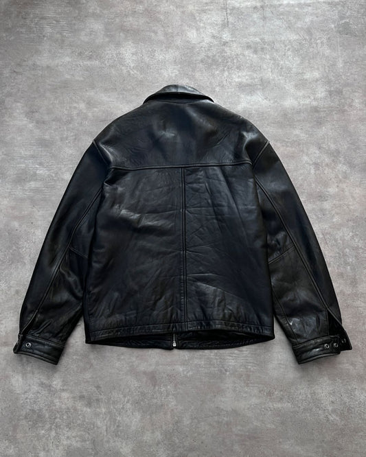 VINTAGE LAMBSKIN LEATHER JACKT (S)