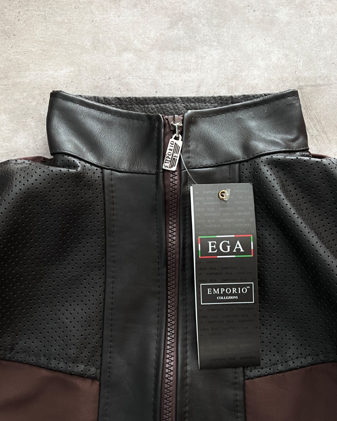 EMPORIO LEATHER JACKT (M)