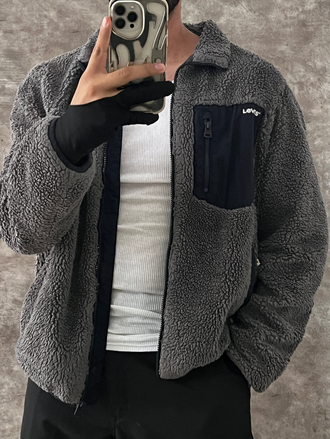 Sherpa Jacket Levi’s (L)
