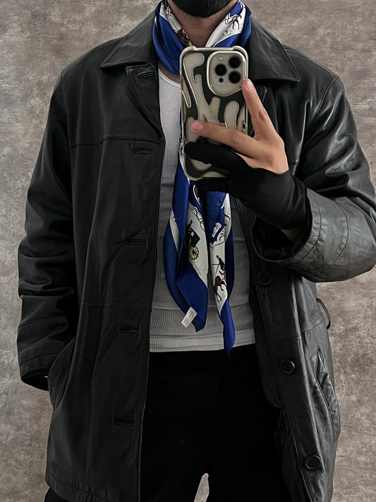 Leather Coat (M)