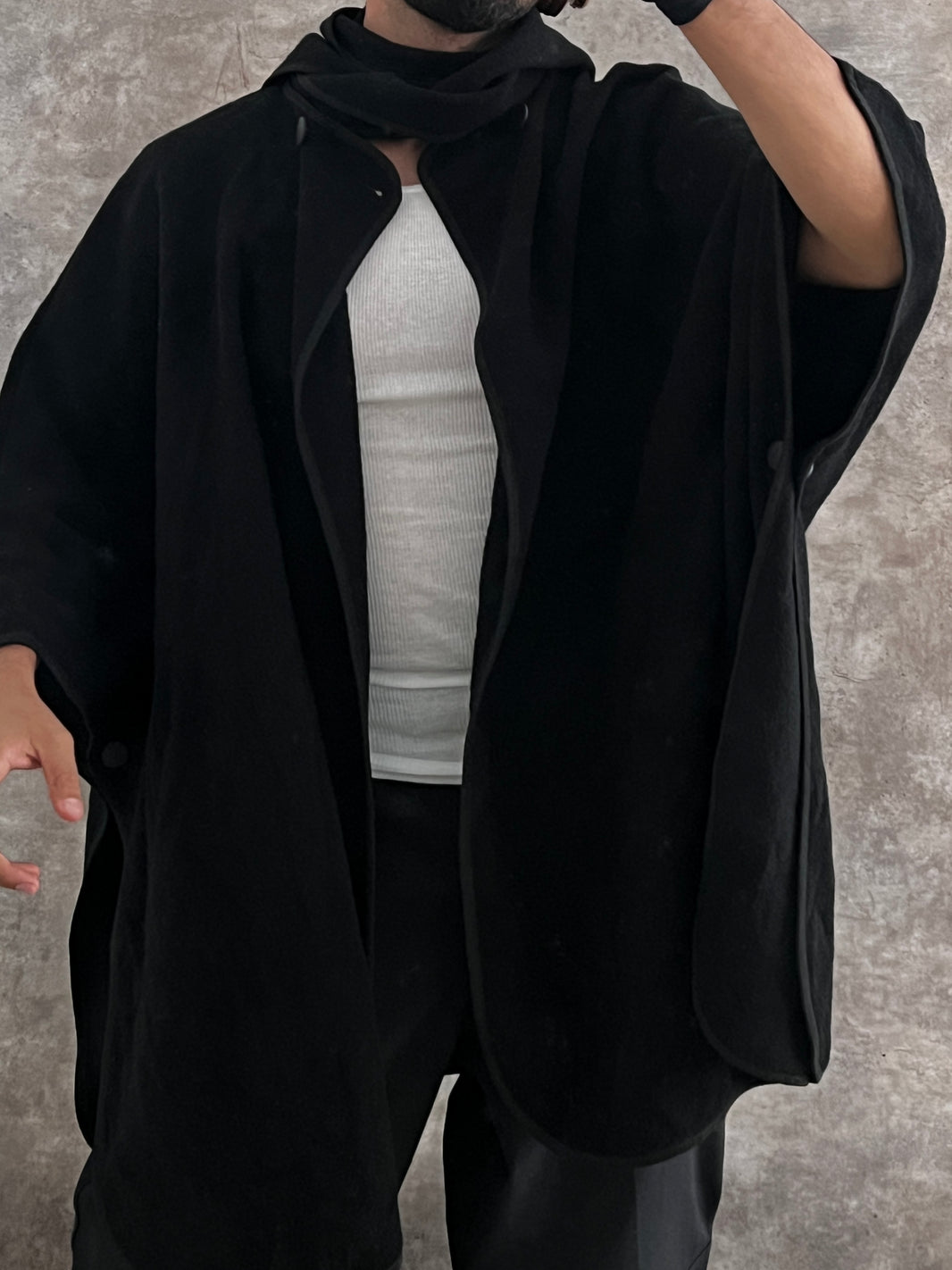 Capa Black Wool (Unitalla)