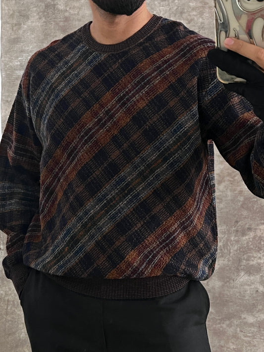 Retro Wool Crewneck (L)