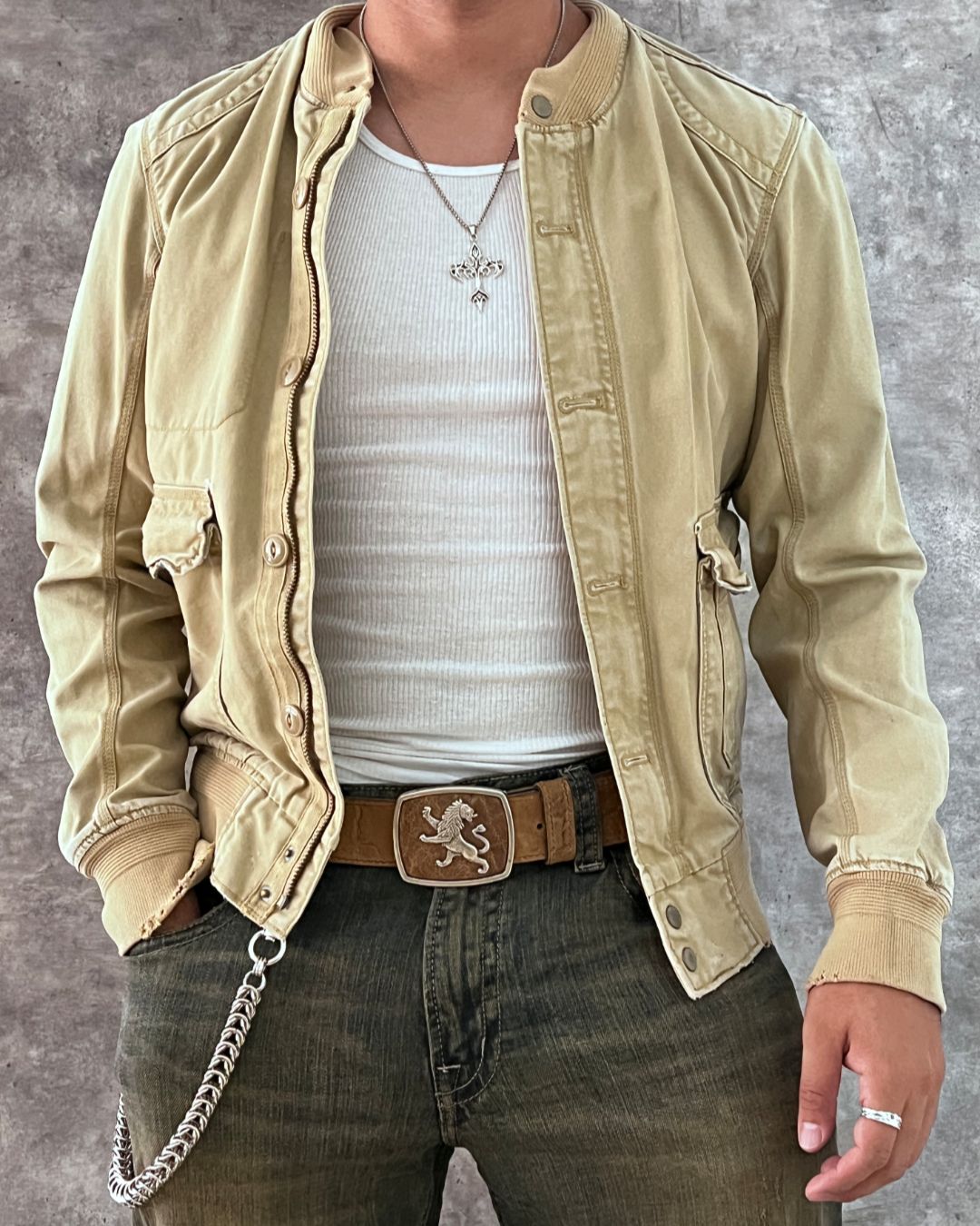 COWBOY BOMBER JACKET LEVI'S (S)