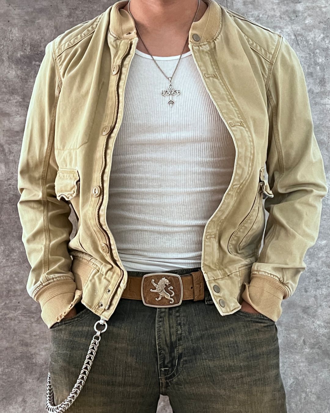 COWBOY BOMBER JACKET LEVI'S (S)