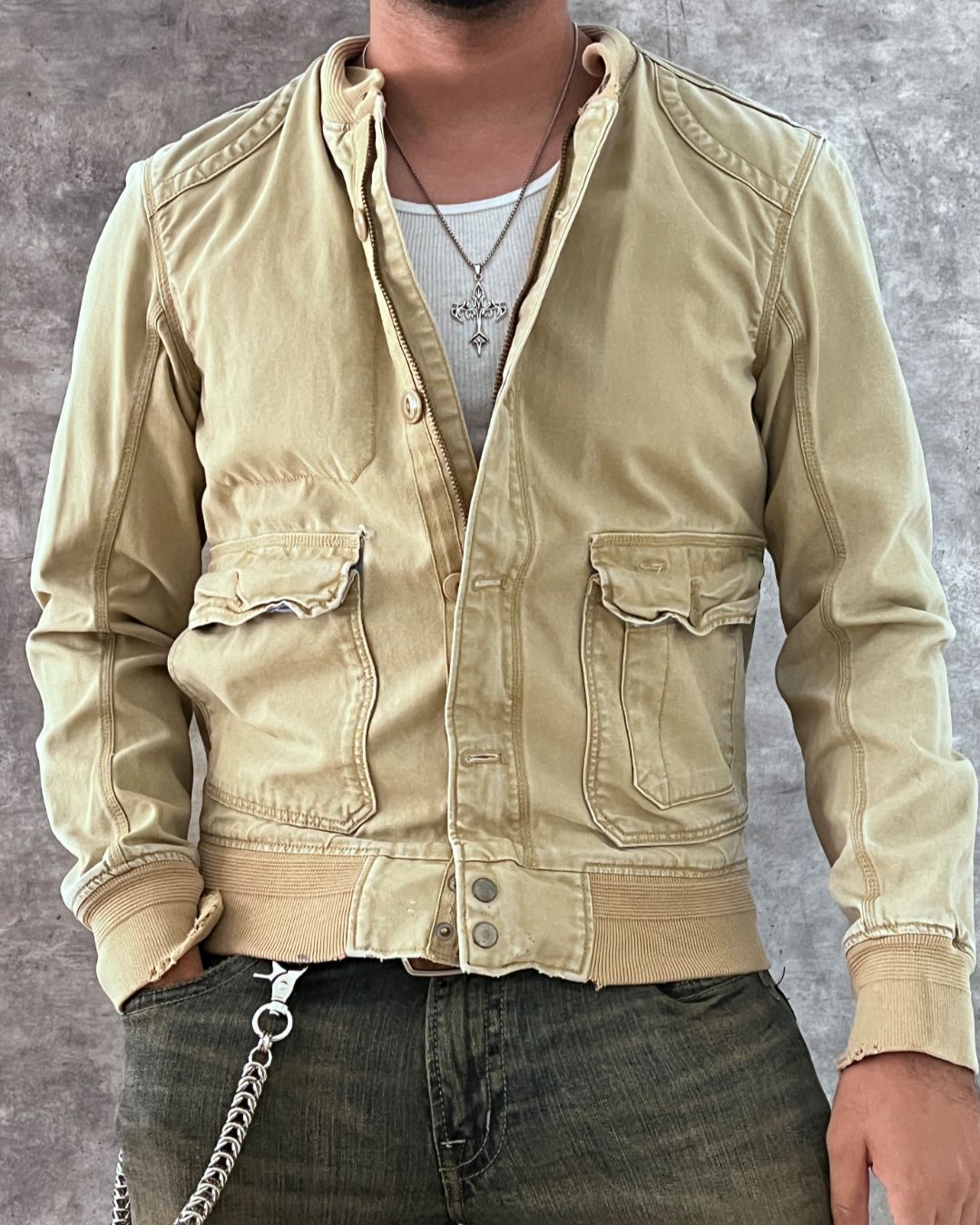 COWBOY BOMBER JACKET LEVI'S (S)