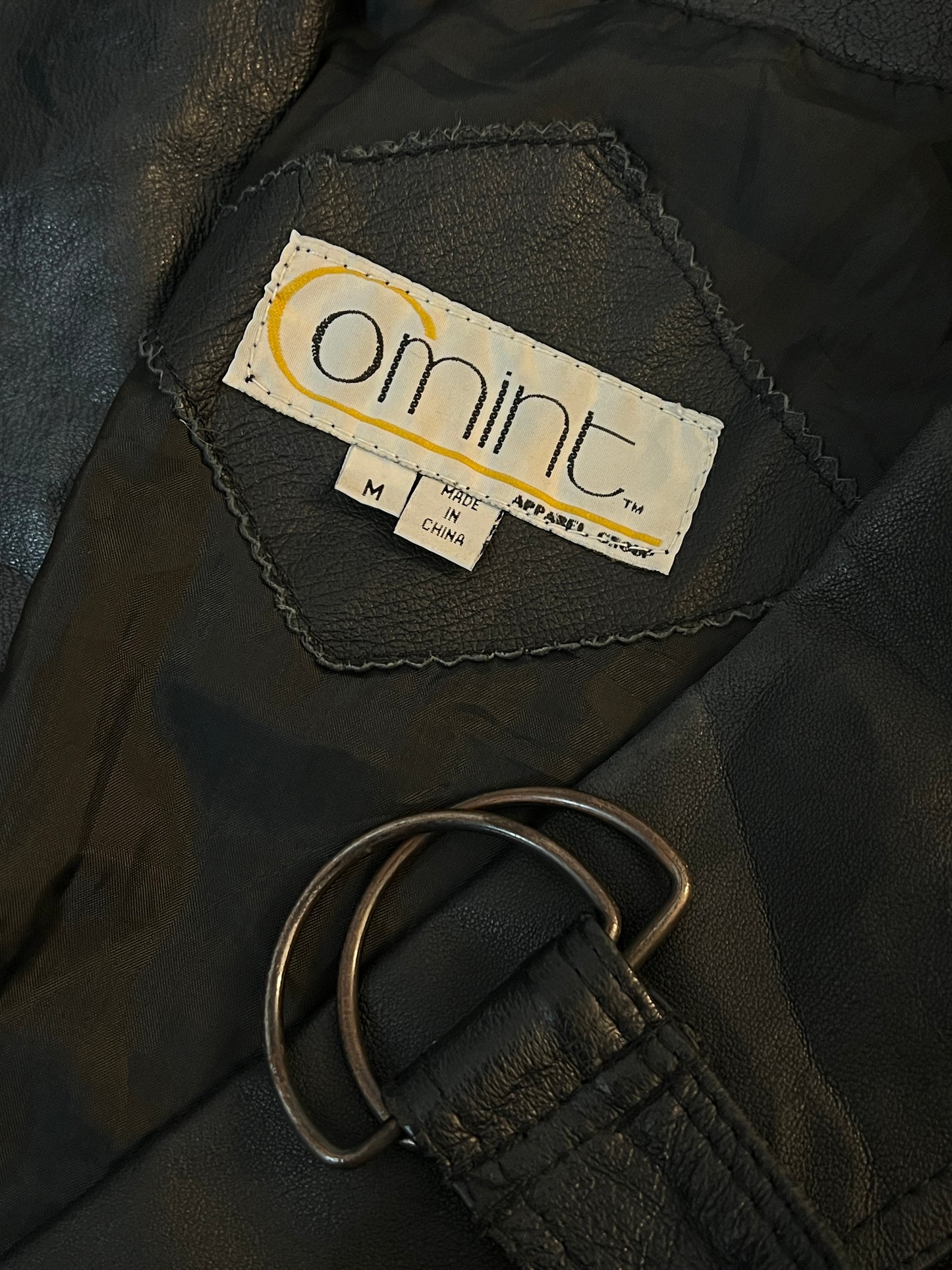 Gabardina de piel 100% (S)