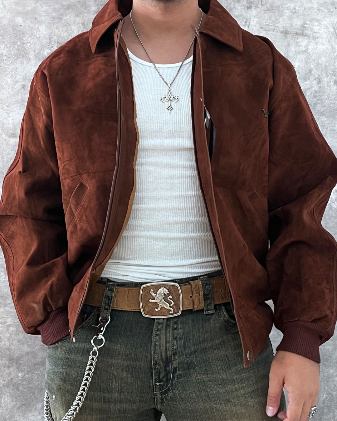 ITALIAN BOMBER JACKET (M)